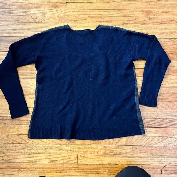 Madewell Sweater Womens Small Kimball Color Block Wool Alpaca Blend K5759 - Picture 3 of 8